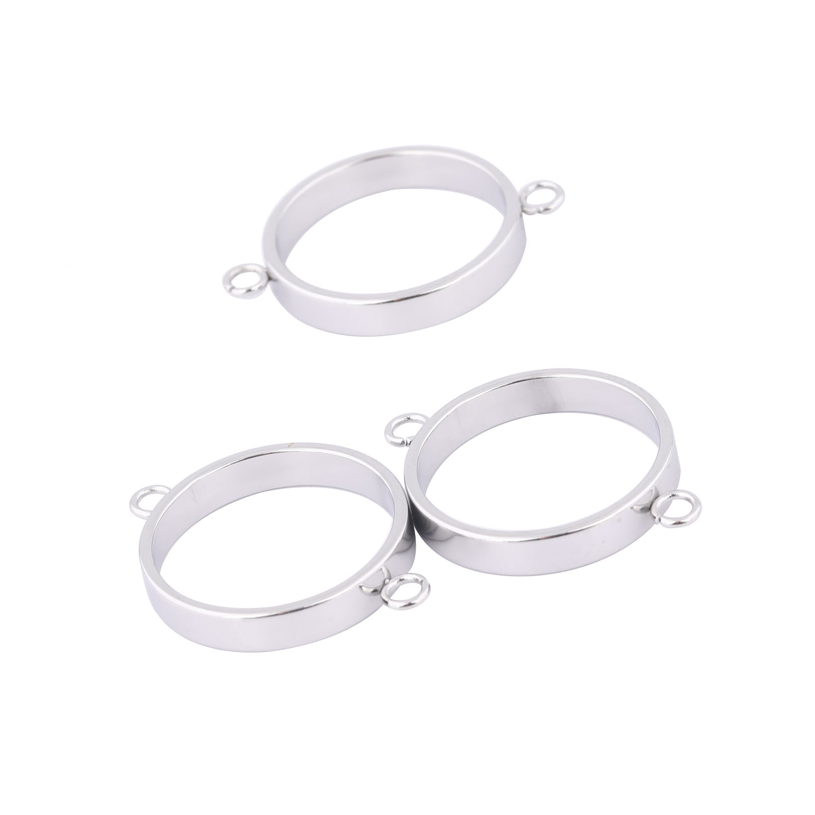 Resin Art Jewelry Kit - 10 adet Paslanmaz Çelik 14mm Açık