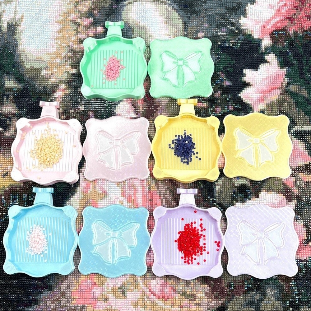 Resin Art Tray - Kendin Yap El Sanatları Elmas Boyama