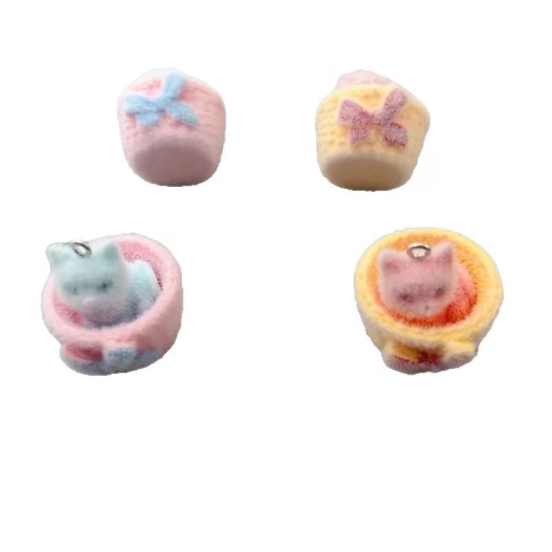 4 adet 3D peluş reçine kedi ko - Resin Art Jewelry Kit incelemesi ve fiyatı