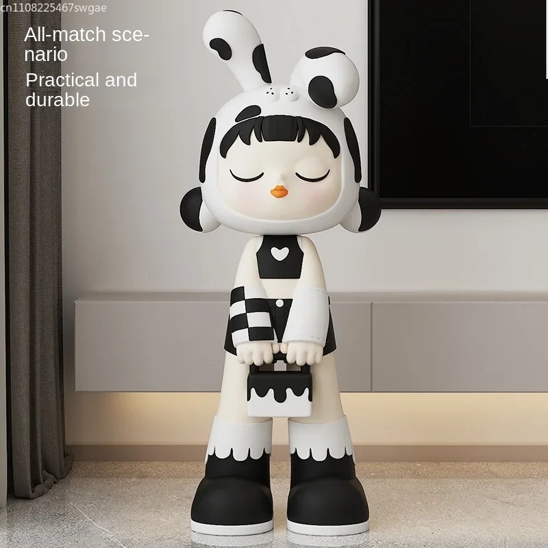 Çizgi Film Kız Heykeli İç Meka - Resin Art Craft incelemesi ve fiyatı