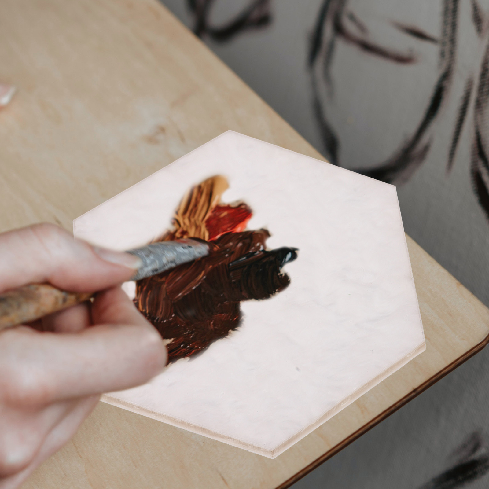 2 Adet Reçine Oje Paleti Tırna - Resin Art Tray incelemesi ve fiyatı