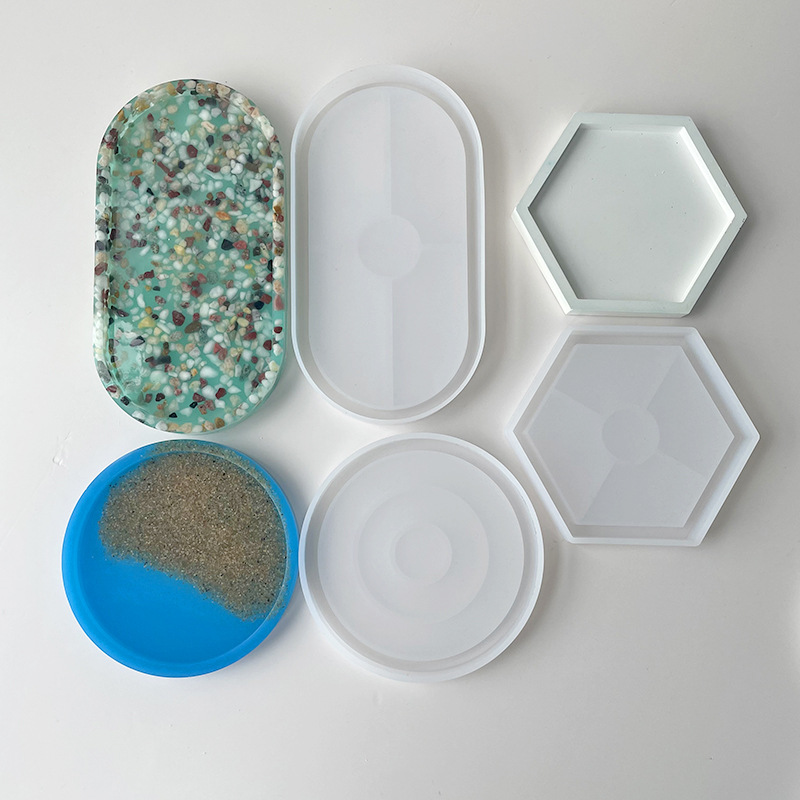 Yuvarlak Coaster silikon kalıp - Resin Art Tray incelemesi ve fiyatı