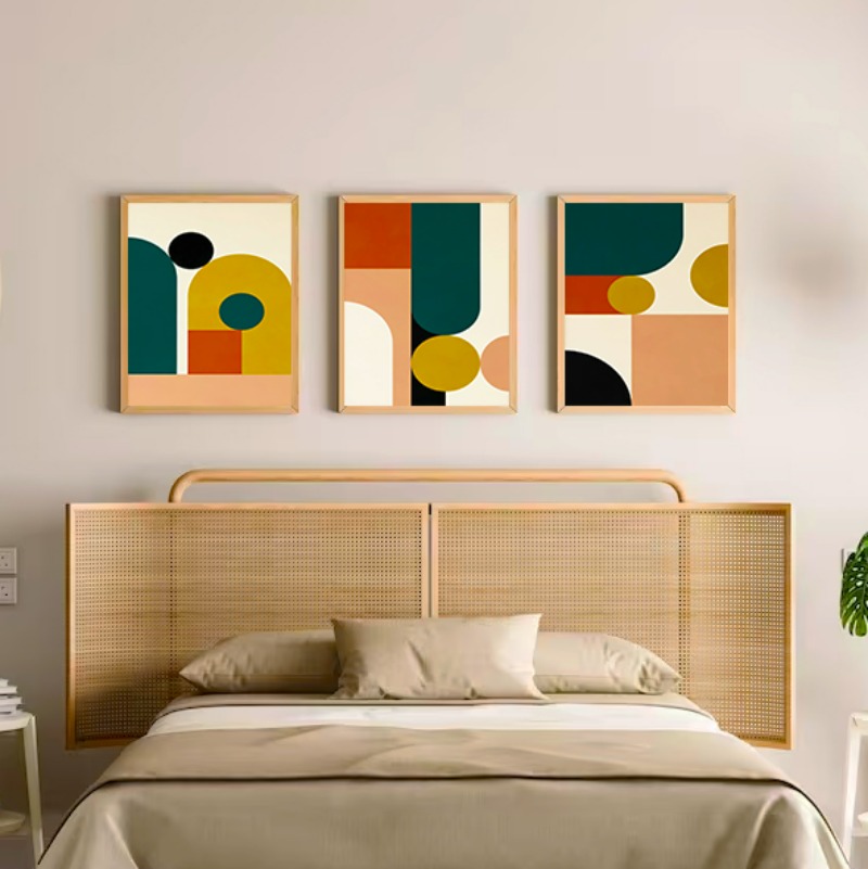 3 adet Geometrik Renkli Sanat  - Resin Art Gallery incelemesi ve fiyatı