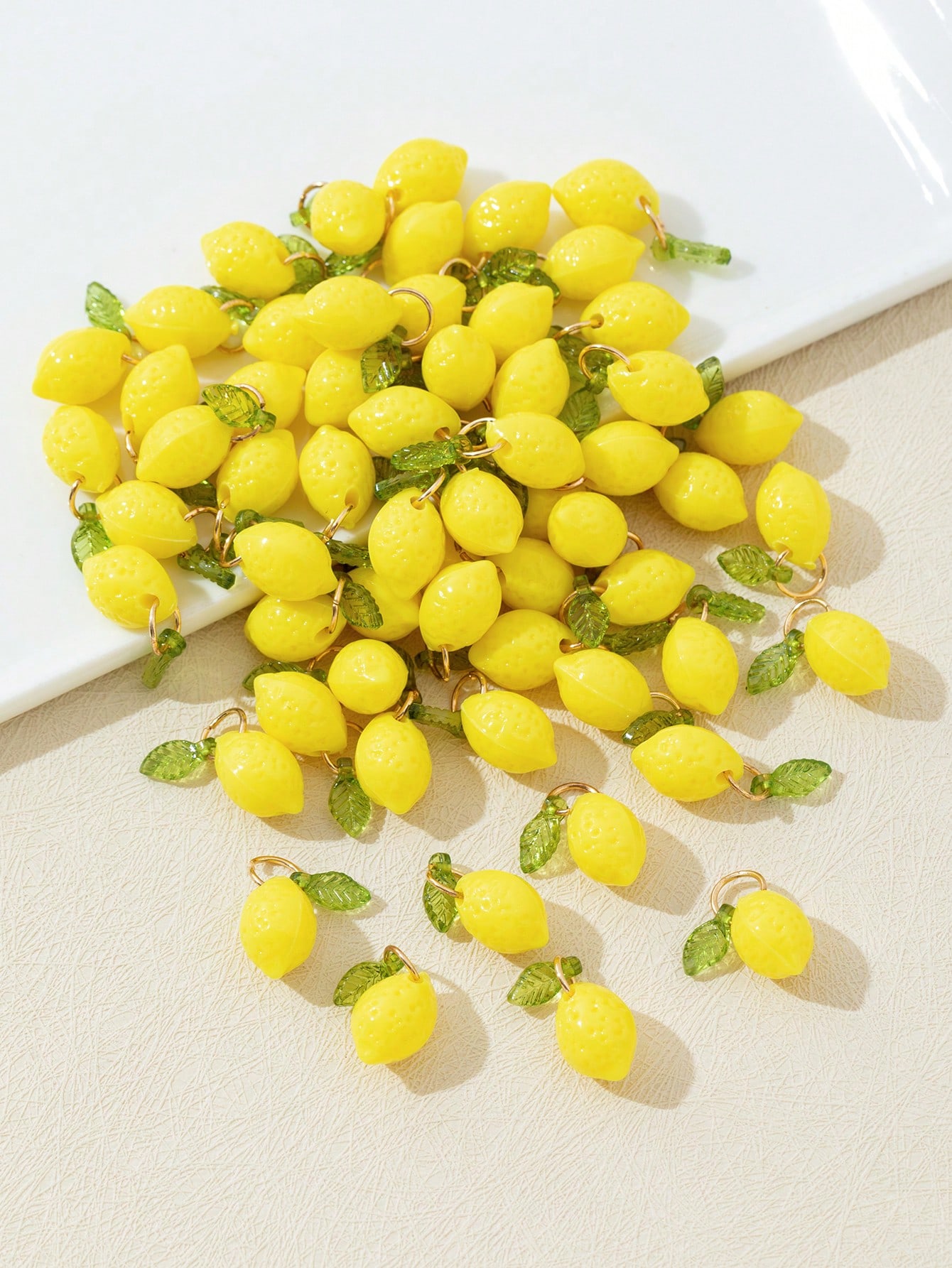 10 adet 3D limon reçine takıla - Resin Art Craft incelemesi ve fiyatı