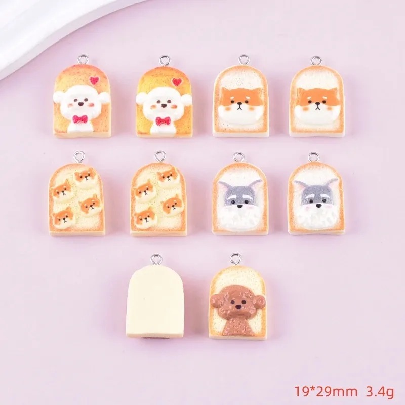 10 adet sevimli tost köpek reç - Resin Art Craft incelemesi ve fiyatı