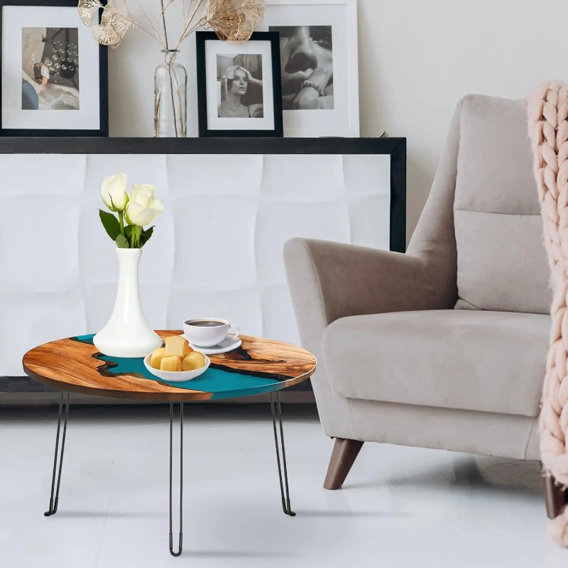 Yuvarlak Epoksi Masa Reçine Ka - Resin Art Tray incelemesi ve fiyatı