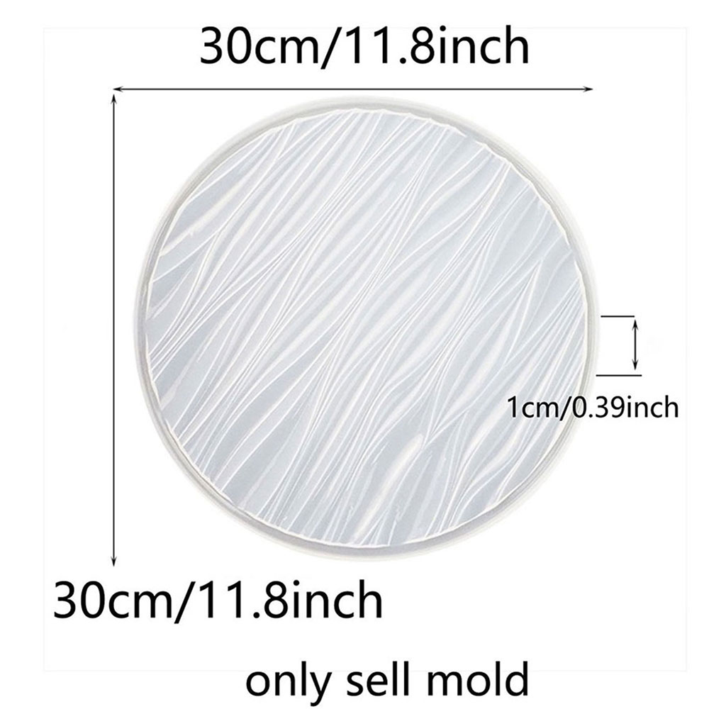 Büyük Yuvarlak Tepsi Silikon K - Resin Art Tray incelemesi ve fiyatı