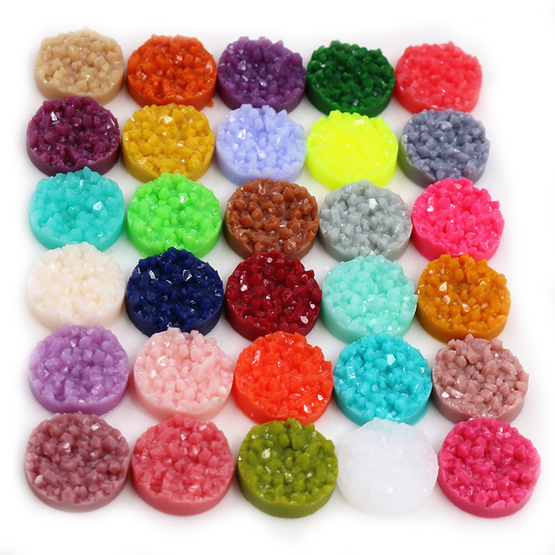 40 adet Reçine Druzy Cabochons - Resin Art Jewelry Kit incelemesi ve fiyatı
