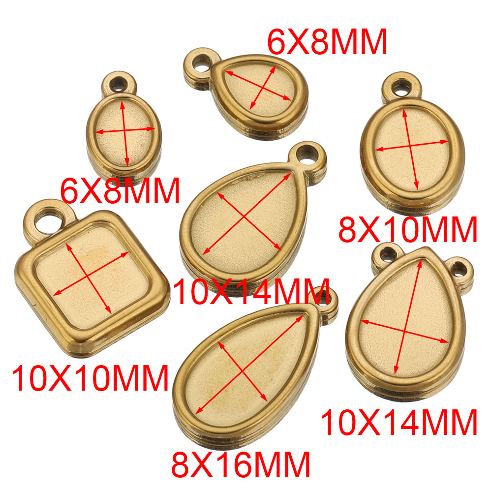 5 adet Paslanmaz Çelik Kare Da - Resin Art Jewelry Kit incelemesi ve fiyatı