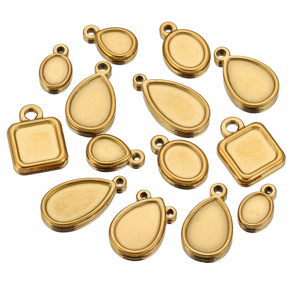 5 adet Paslanmaz Çelik Kare Da - Resin Art Jewelry Kit incelemesi ve fiyatı
