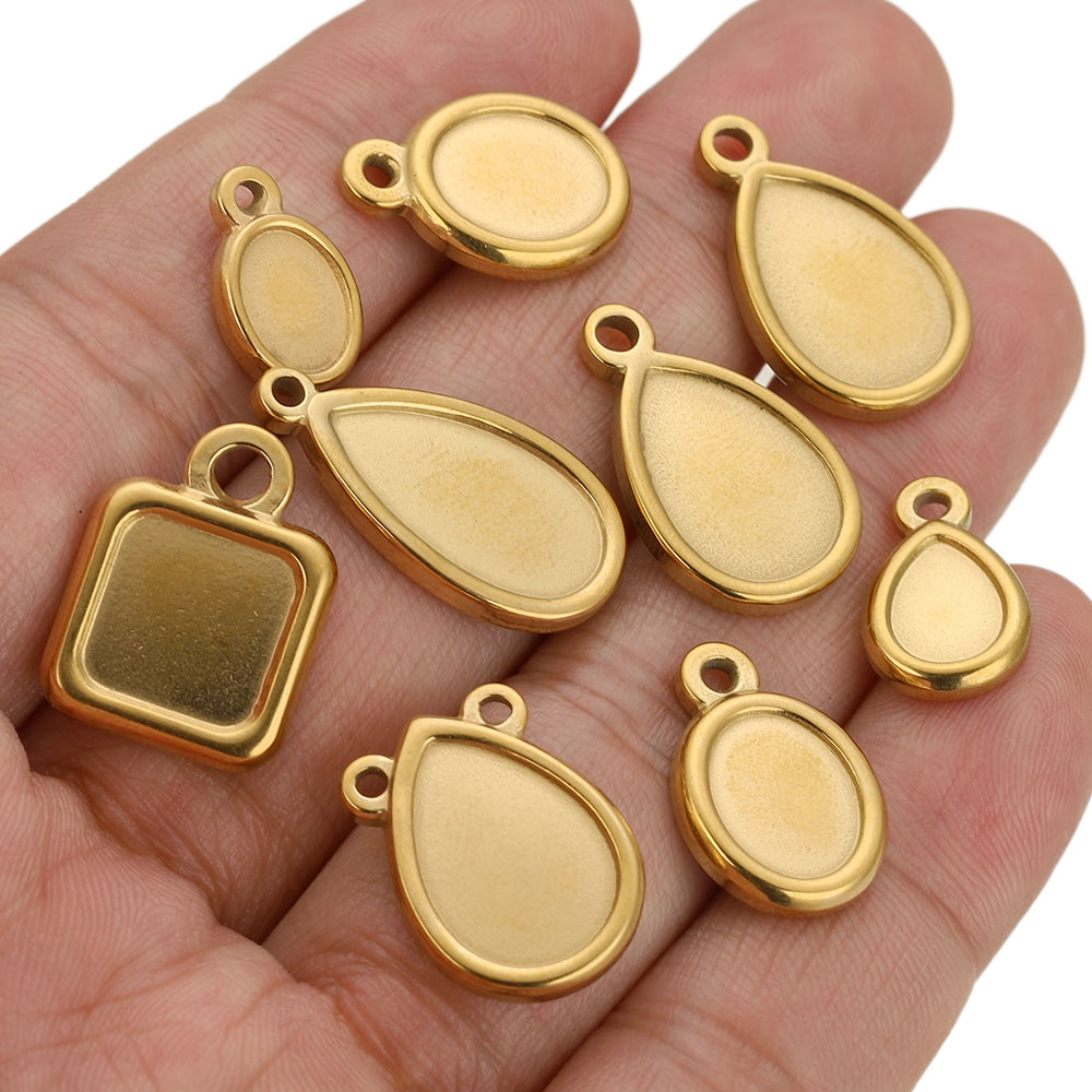 5 adet Paslanmaz Çelik Kare Da - Resin Art Jewelry Kit incelemesi ve fiyatı