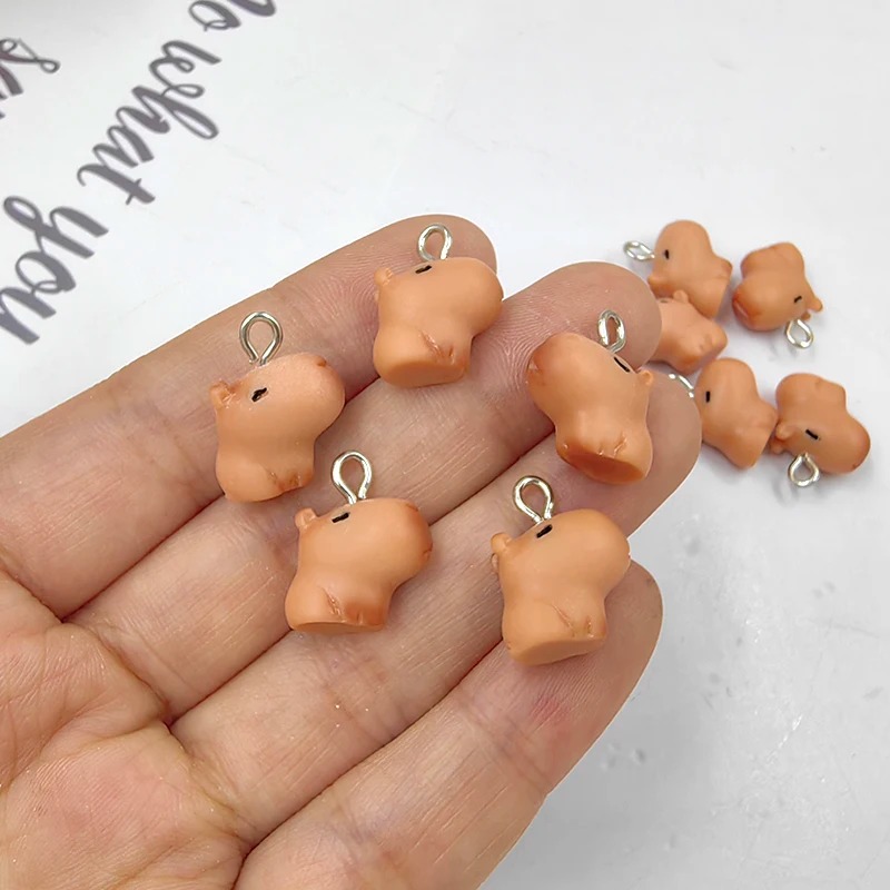 10 adet Sevimli Küçük Kapibara - Resin Art Jewelry Kit incelemesi ve fiyatı