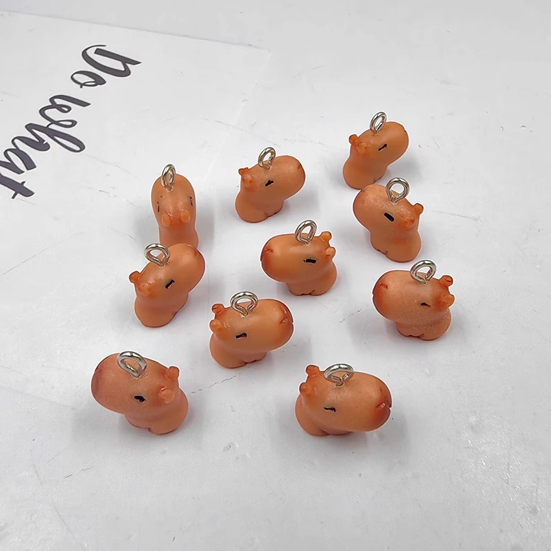 10 adet Sevimli Küçük Kapibara - Resin Art Jewelry Kit incelemesi ve fiyatı