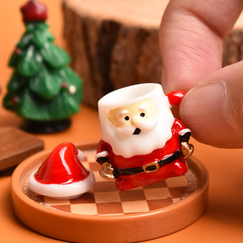 Mini Noel Baba Çay Fincanı Süs - Resin Art Craft incelemesi ve fiyatı