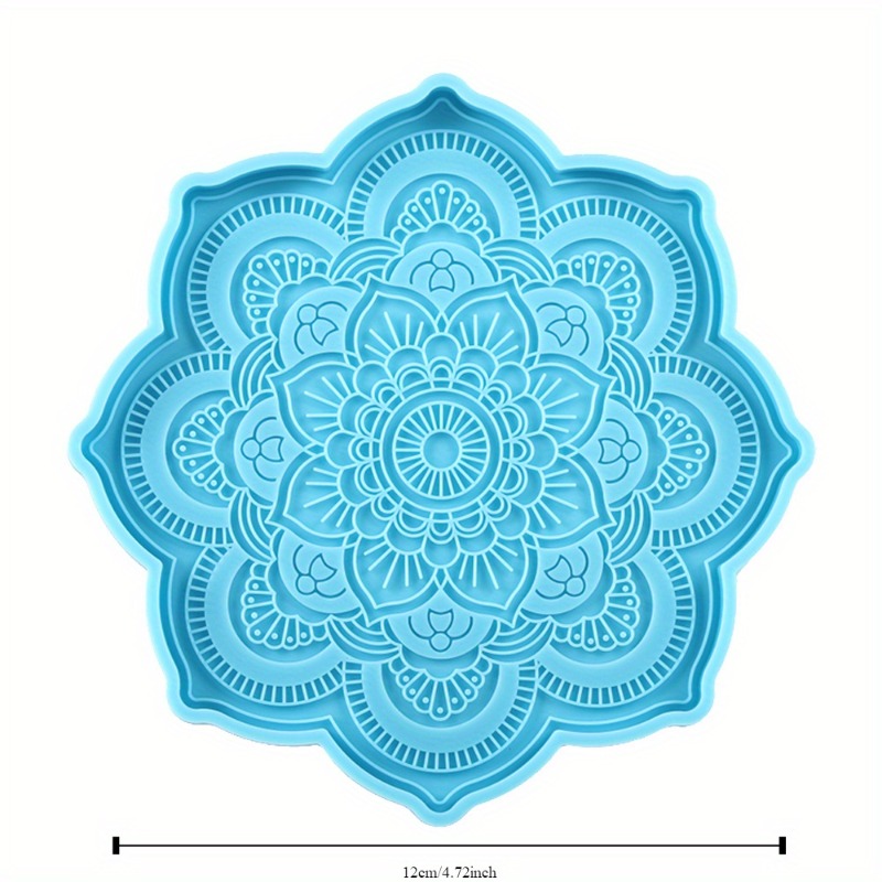 Mandala Coaster silikon kalıp  - Resin Art Tray incelemesi ve fiyatı