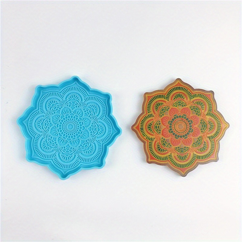 Mandala Coaster silikon kalıp  - Resin Art Tray incelemesi ve fiyatı