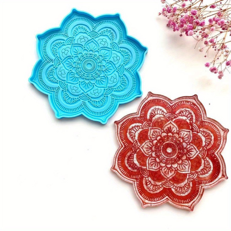 Mandala Coaster silikon kalıp  - Resin Art Tray incelemesi ve fiyatı