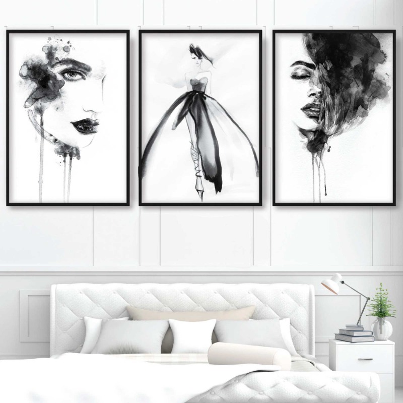 Mürekkep Boyama Moda Siyah Bey - Resin Art Gallery incelemesi ve fiyatı