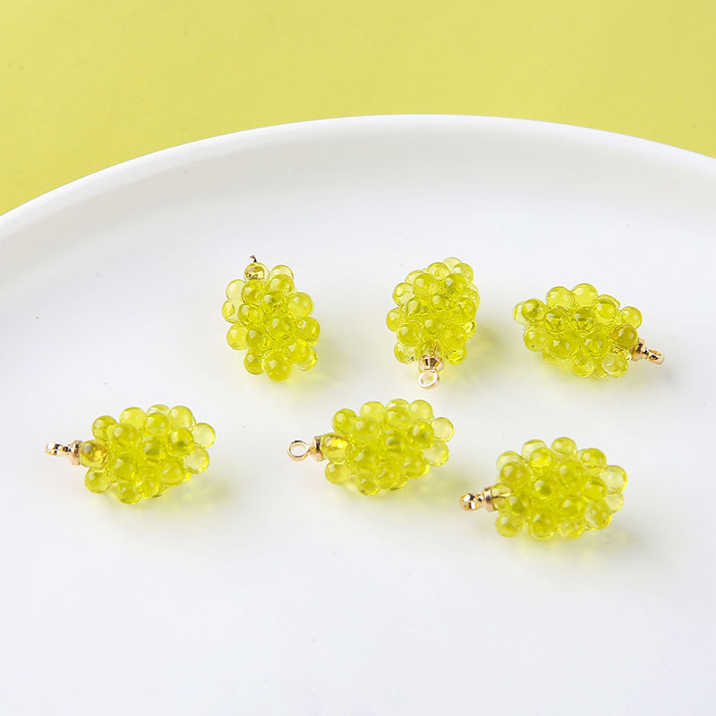 6 adet Sevimli Küçük Üzüm Reçi - Resin Art Jewelry Kit incelemesi ve fiyatı