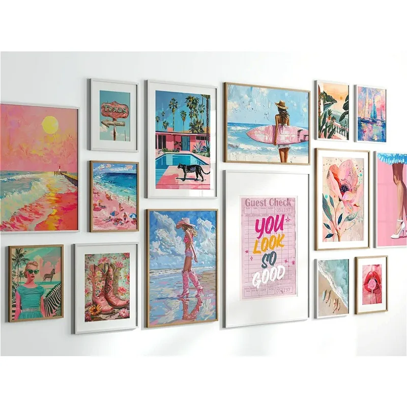 Trendy Avant-Garde Pembe Yazlı - Resin Art Gallery incelemesi ve fiyatı