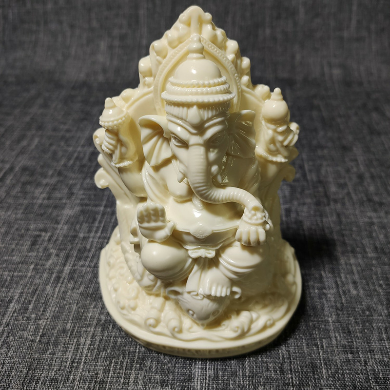 Hinduizm Fil Ganesha Figürü, M - Resin Art India incelemesi ve fiyatı