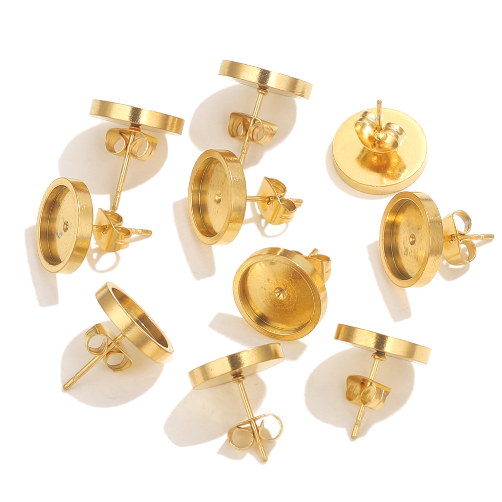 10 adet Paslanmaz Çelik Altın  - Resin Art Jewelry Kit incelemesi ve fiyatı