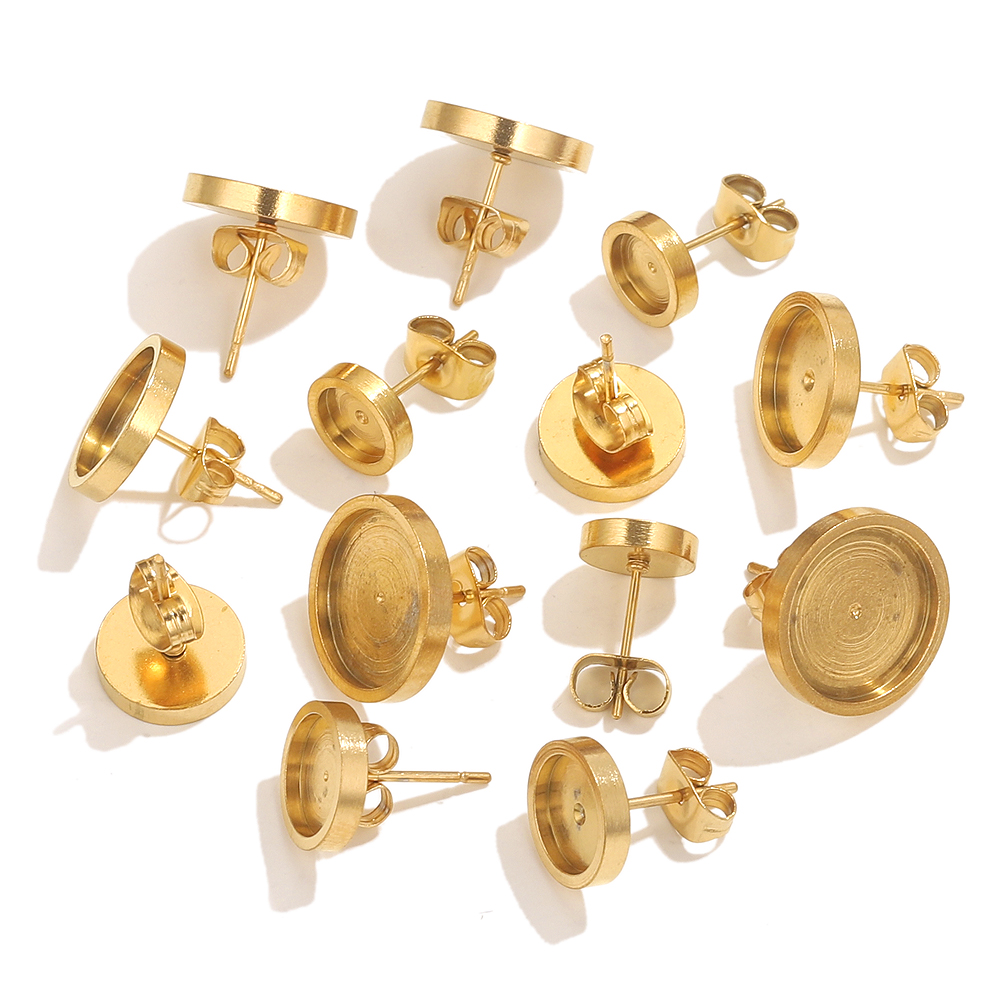 10 adet Paslanmaz Çelik Altın  - Resin Art Jewelry Kit incelemesi ve fiyatı
